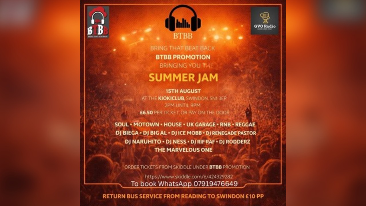 BTBB Promotion Bringing you the summer jam