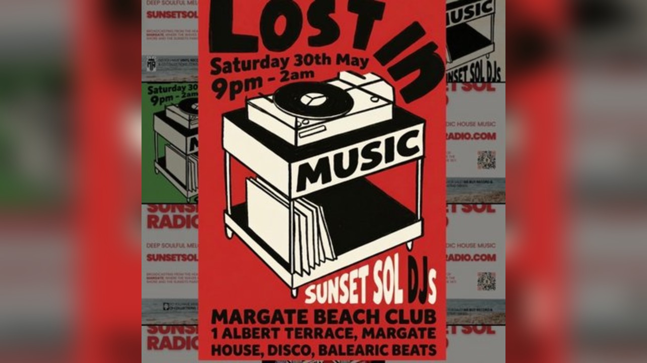 Lost in Music - Lovebox Festival Afters - Margate Beach Club