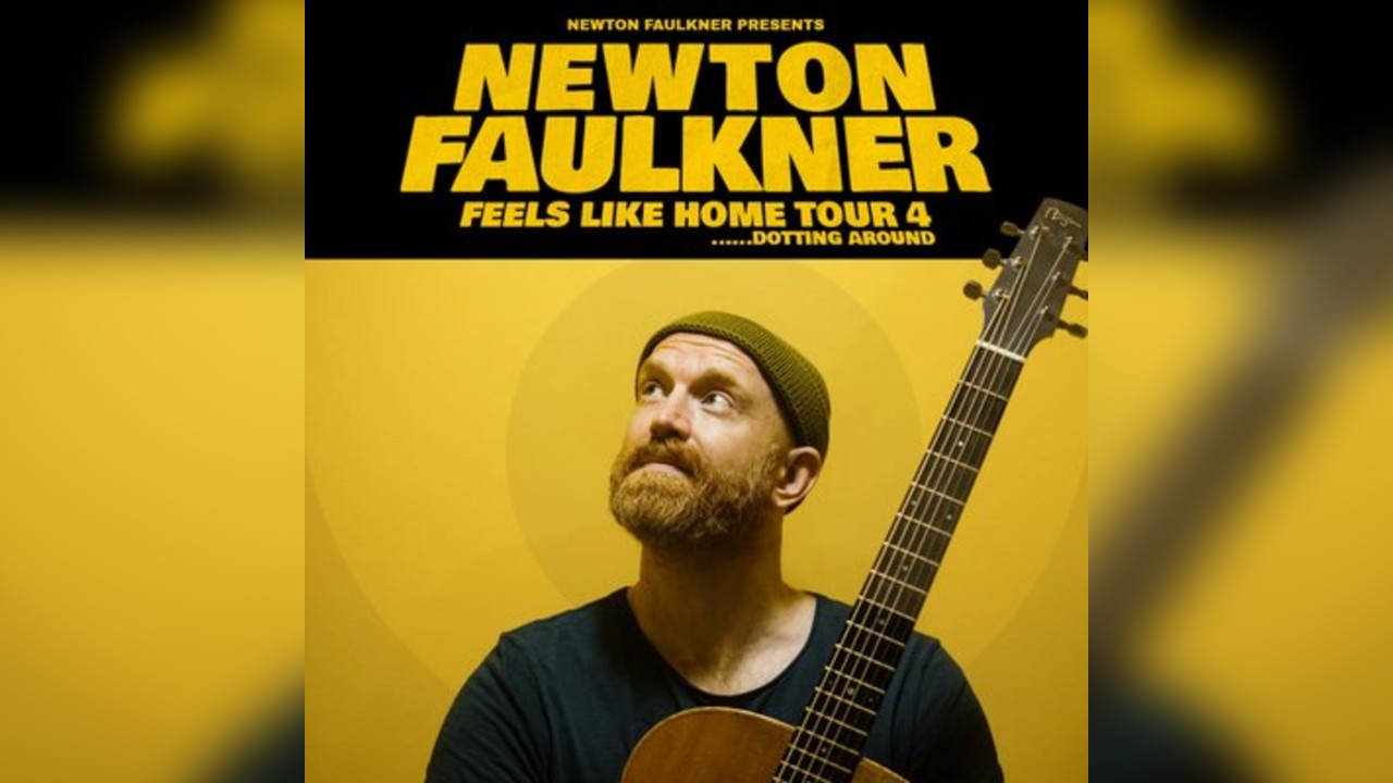 Newton Faulkner presents Feels Like Home Tour 4, dotting around