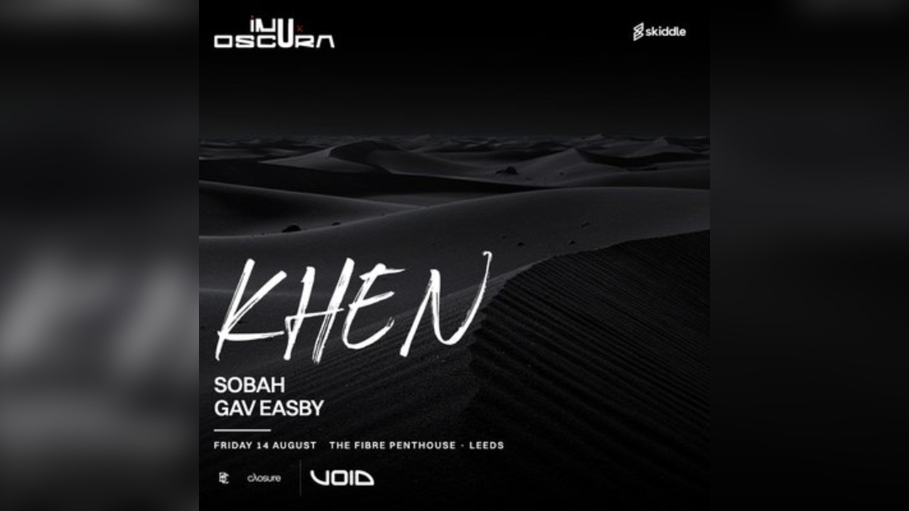 OSCURA x inU Presents Khen