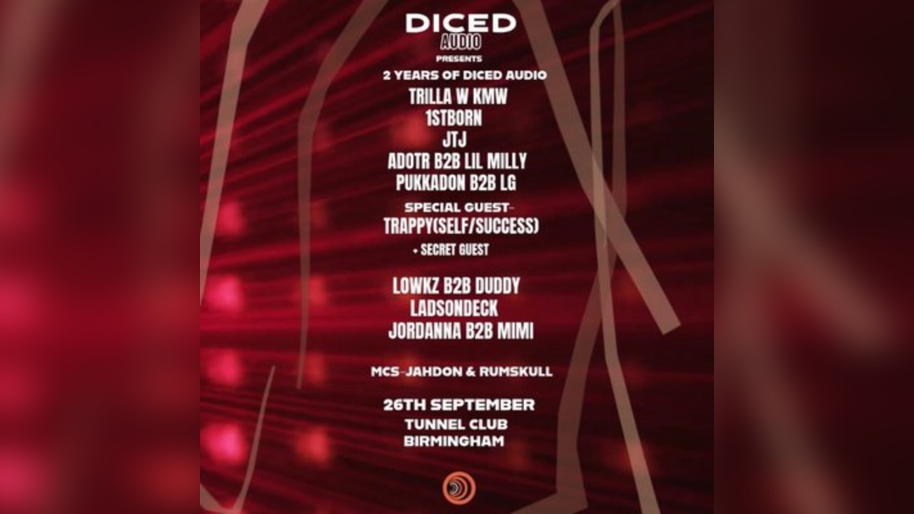2 Years Of Diced Audio W Trilla + More