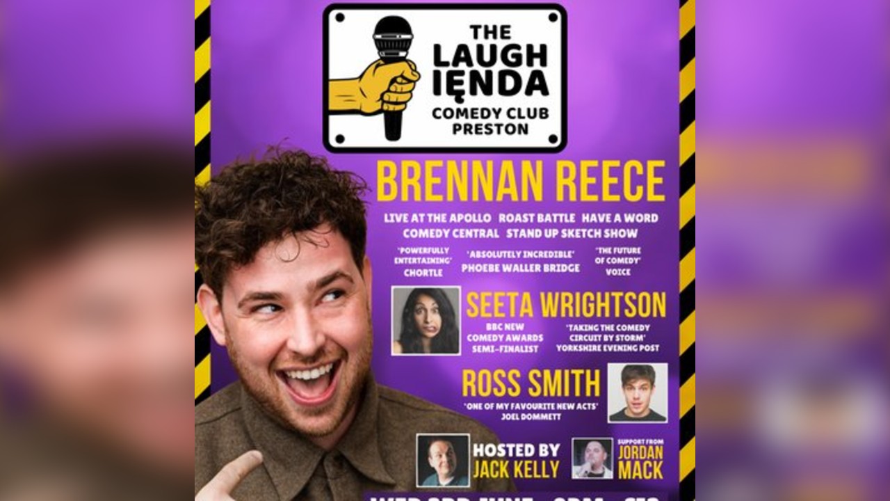 The Laughienda Comedy Club Preston | 3rd Jun '26