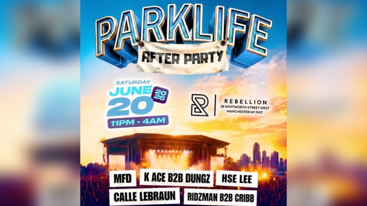 AFTER HOURS x MEK IT RRR Parklife After Party