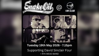 Snake Oil Band at the 100 Club Tuesday Blues