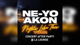 Ne-Yo & Akon Concert After Party