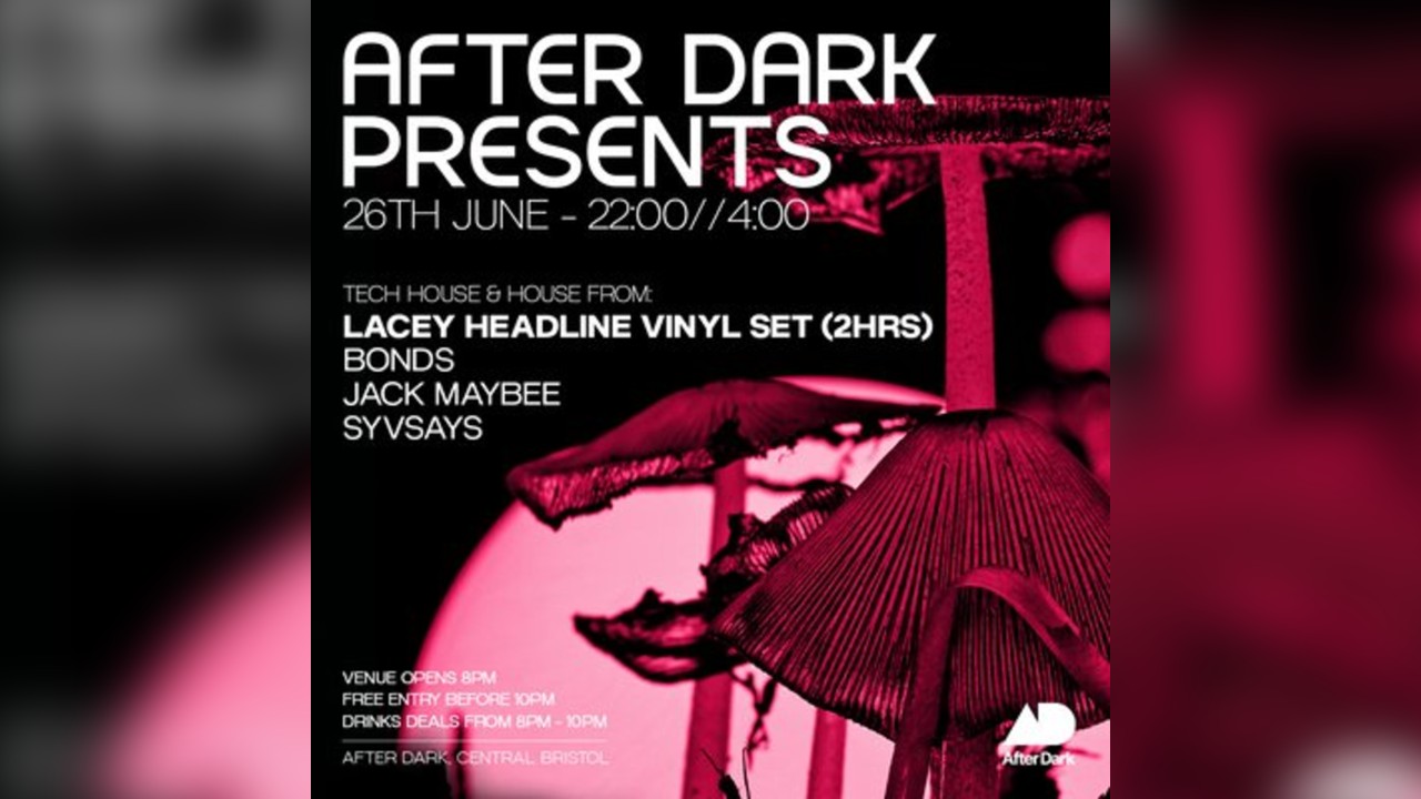 After Dark Presents....LACEY (2hr Vinyl Set) - House & Disco