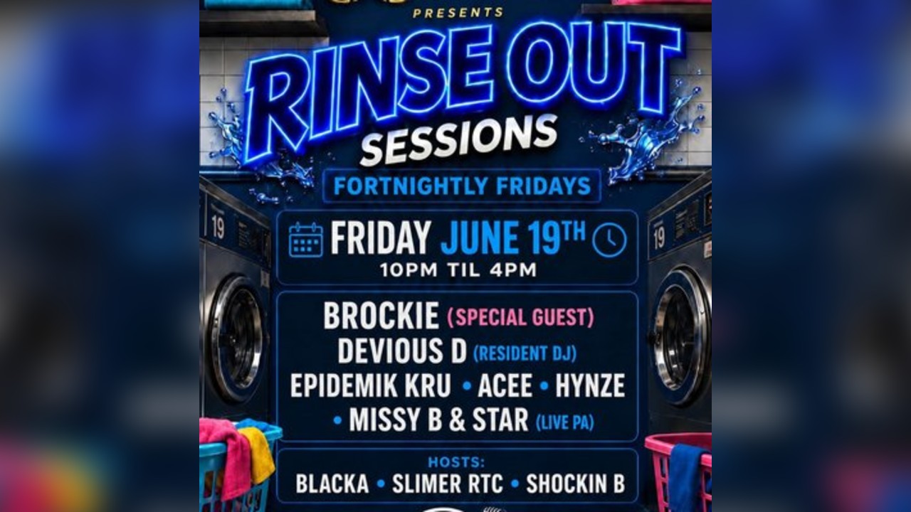 Rinse Out Sessions with DJ Brockie