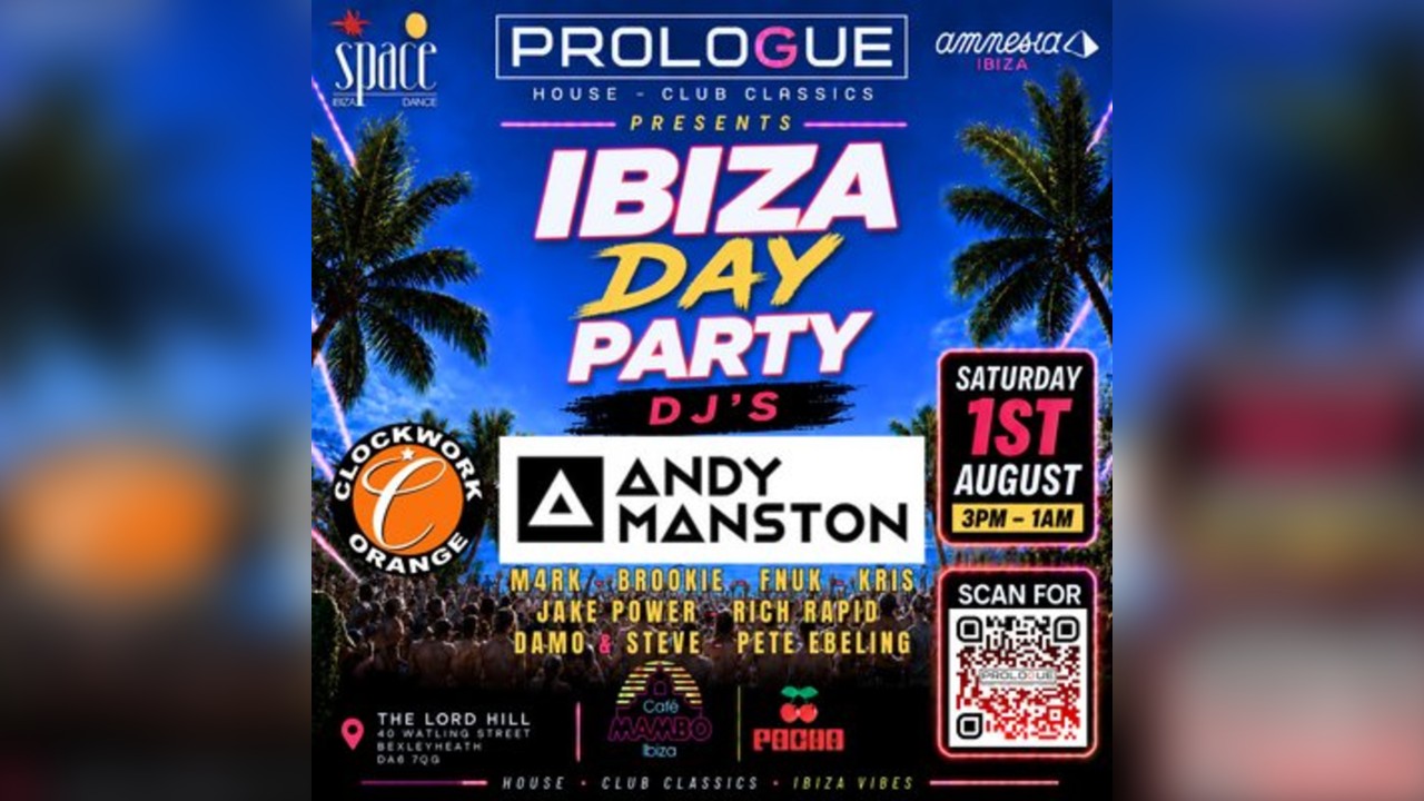 Prologue Presents - The Ibiza Day Party