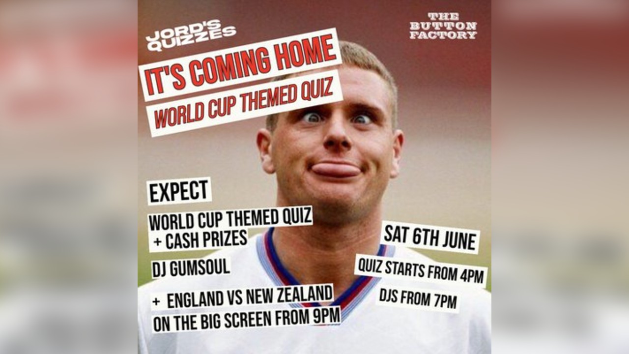 It's Coming Home: World Cup Themed Quiz