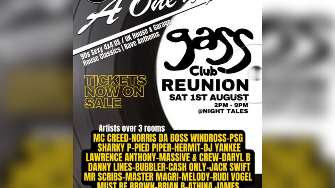 A One Night Stand ~ Gass Club Reunion