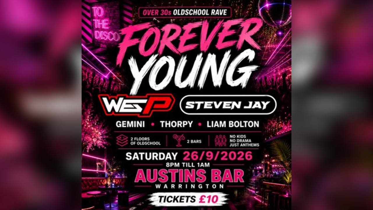 Forever Young Over 30's oldschool rave