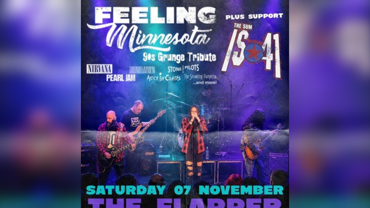 Feeling Minnnesota - 90s Grunge Tribute - The Flapper Birmingham