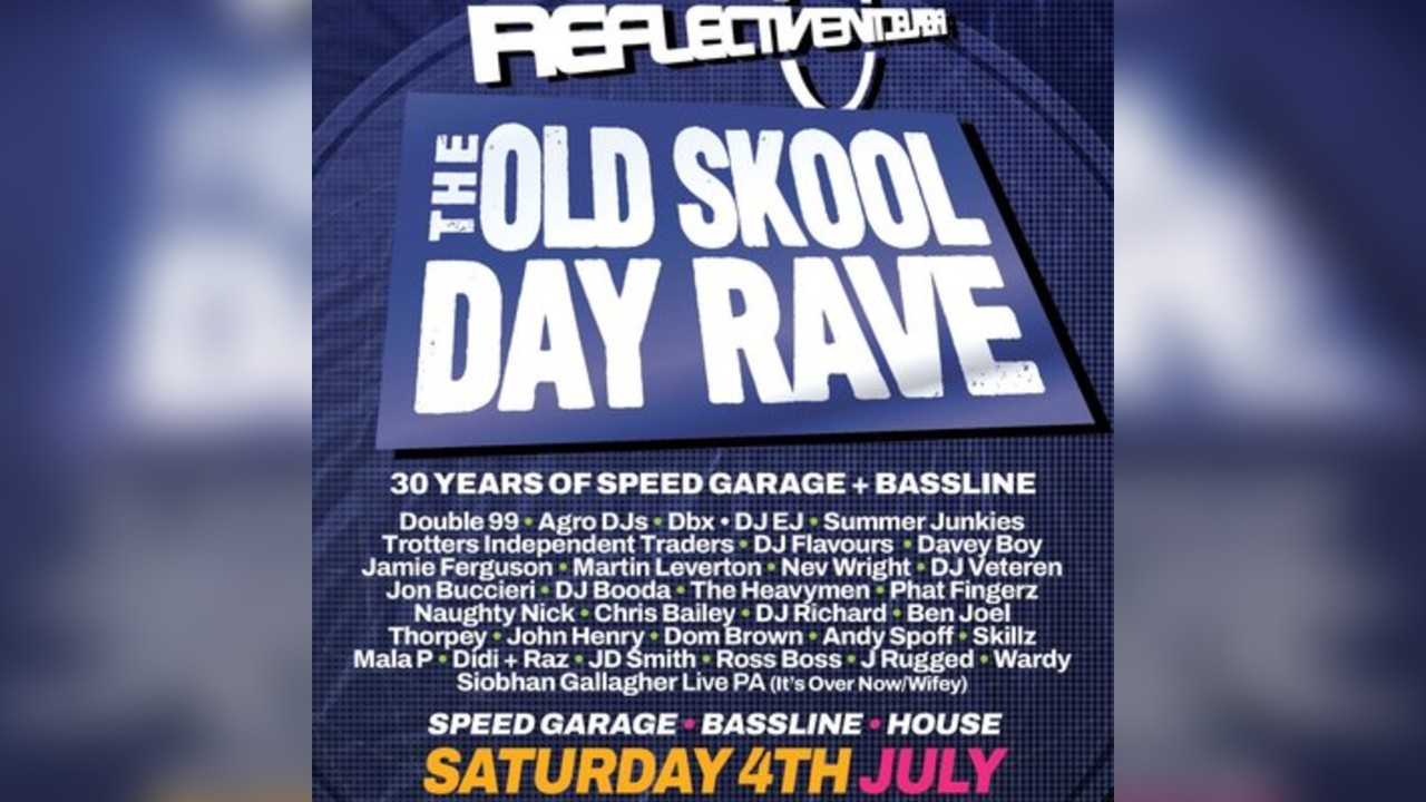 Reflective The Old Skool Day Rave At Network