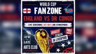 England Vs DR Congo - World Cup Fanzone