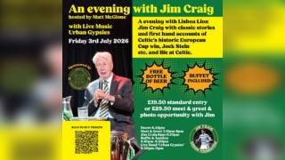 An Evening with Lisboa Lion Jim Craig hosted by Matt McGlone