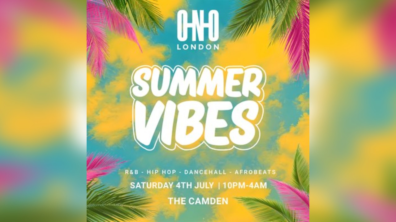 Summer Vibes (£1 B4 11PM With A Ticket)