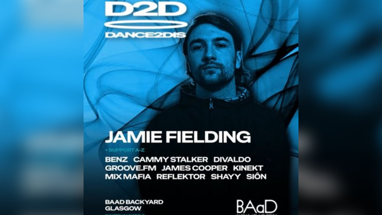 Dance2dis Presents : Jamie Fielding