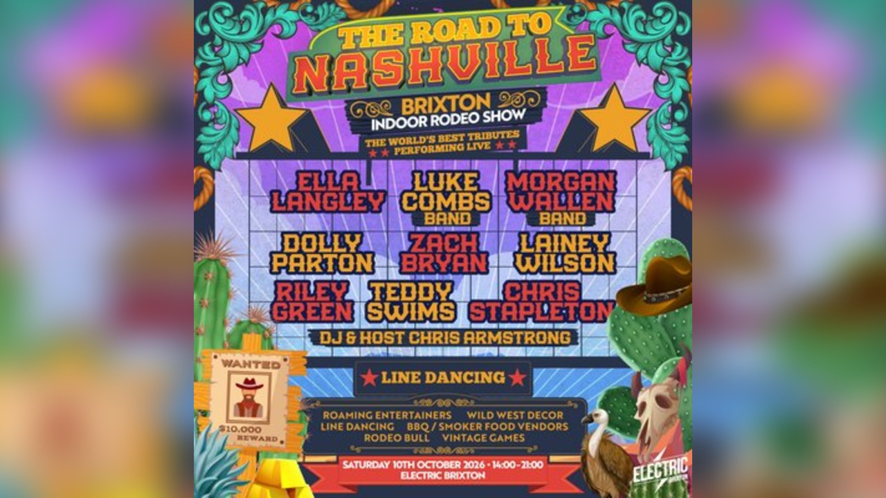 Road to Nashville Indoor Rodeo Show | Electric Brixton