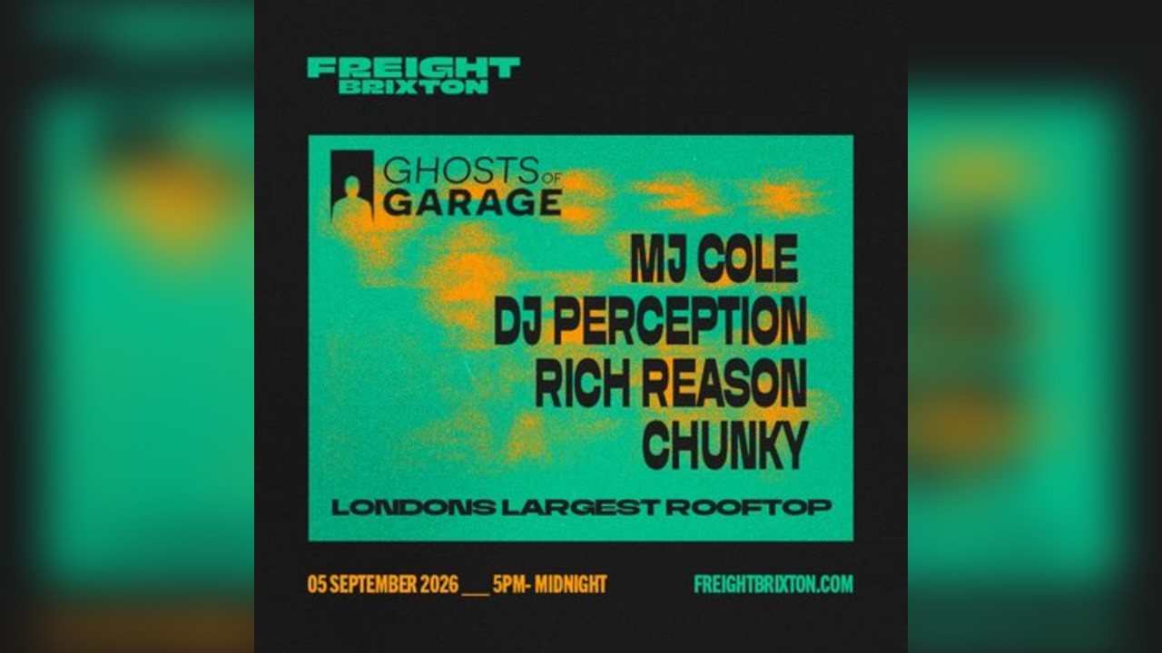Ghost of Garage Rooftop Party W/ MJ Cole