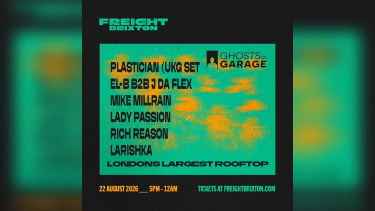Ghost of Garage Rooftop Party W/ Plastician (UKG Set) & Friends
