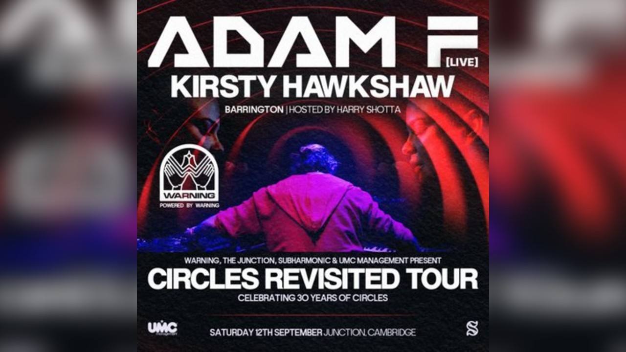 Adam F: Live - The Circles Revisited Tour