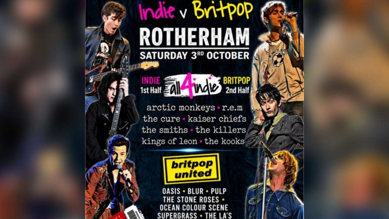 All 4 Indie v Brit Pop United