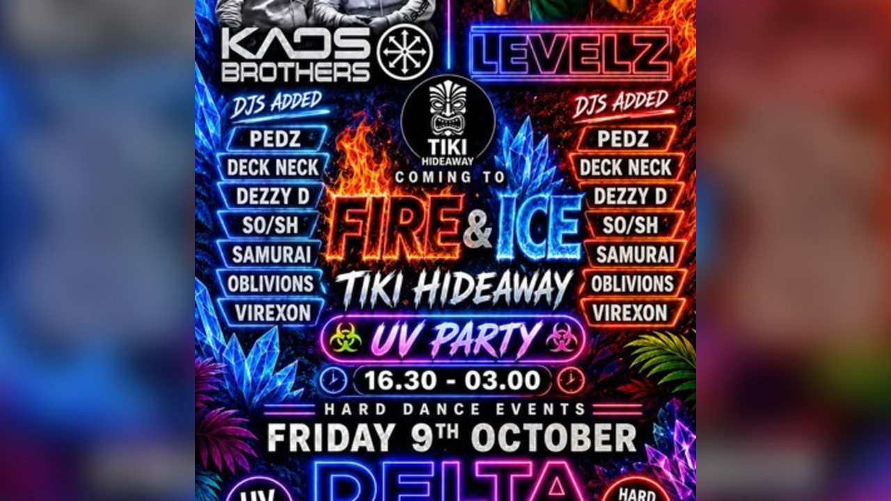 DELTA Hardstyle UV PARTY
