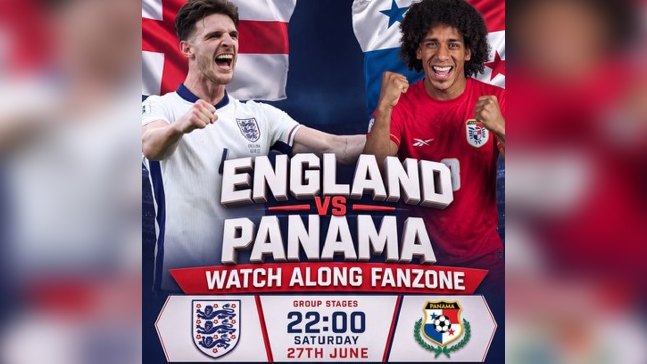 England World Cup 2026 Fanzone: England vs Panama