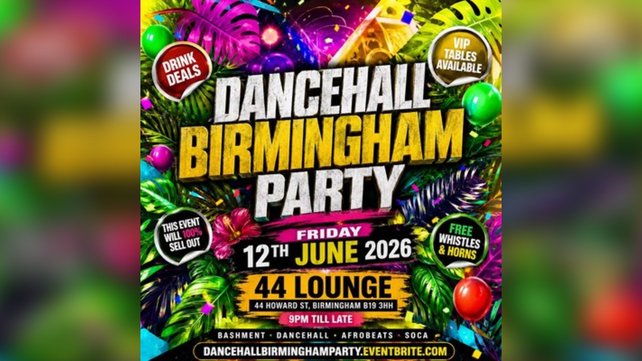 Dancehall Birmingham Party