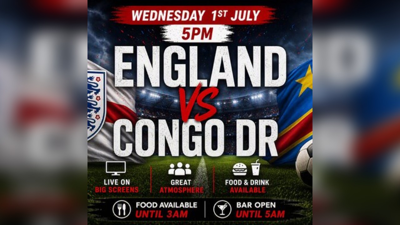 England vs Congo