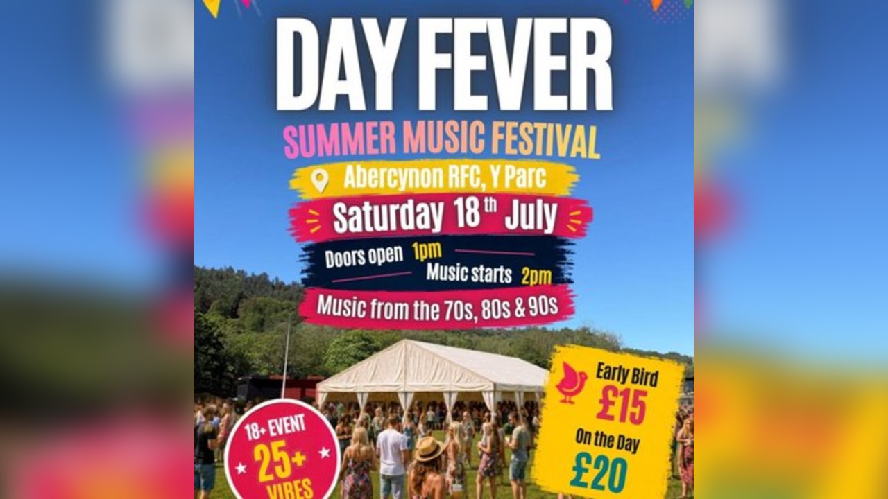 Day Fever Summer Music Event Abercynon RFC
