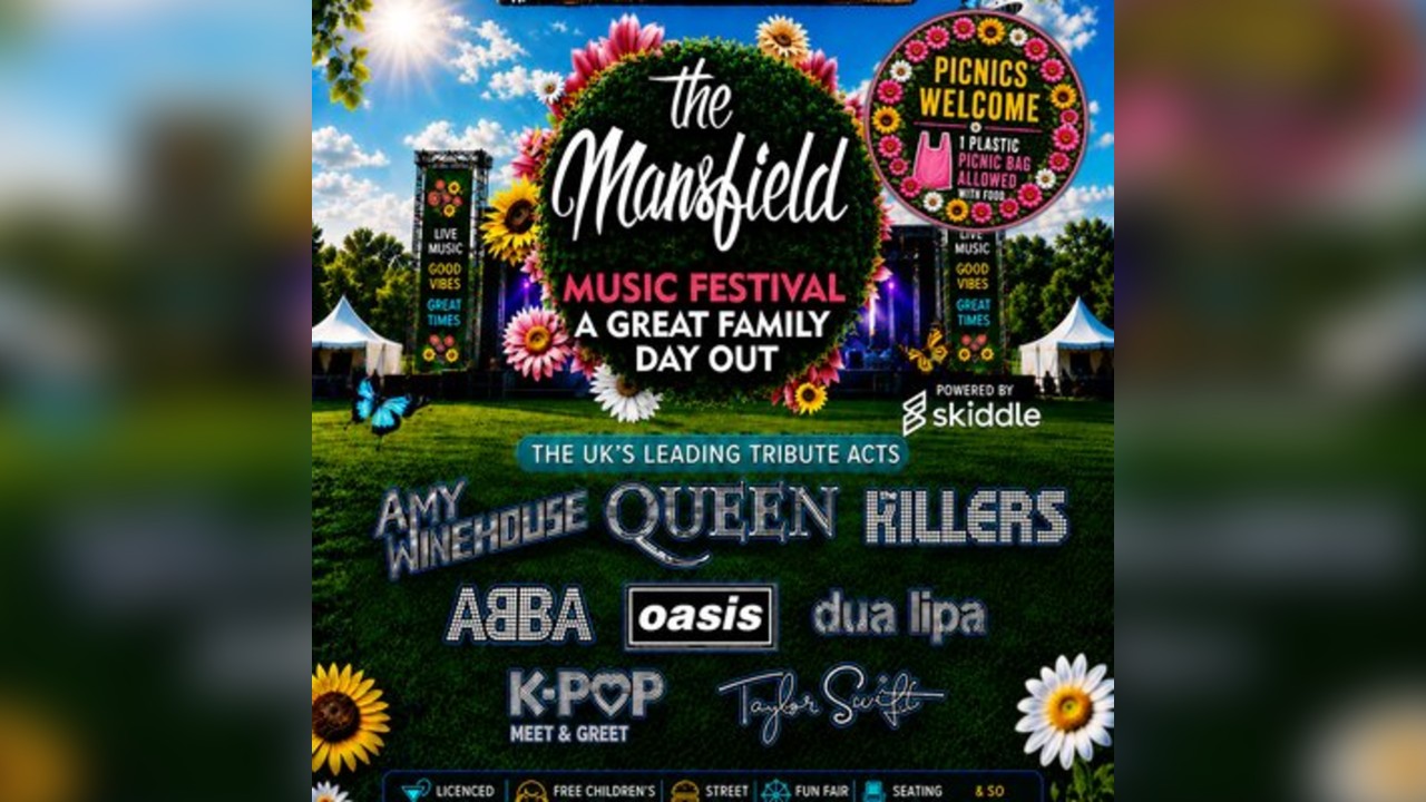 Mansfield Music Festival 2026  (Your ultimate family day out)