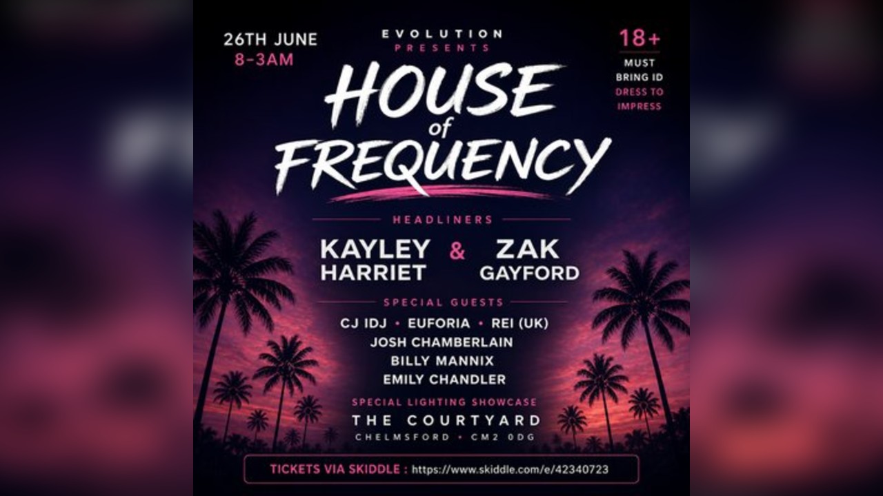 Evolution's HOUSE OF FREQUENCY
