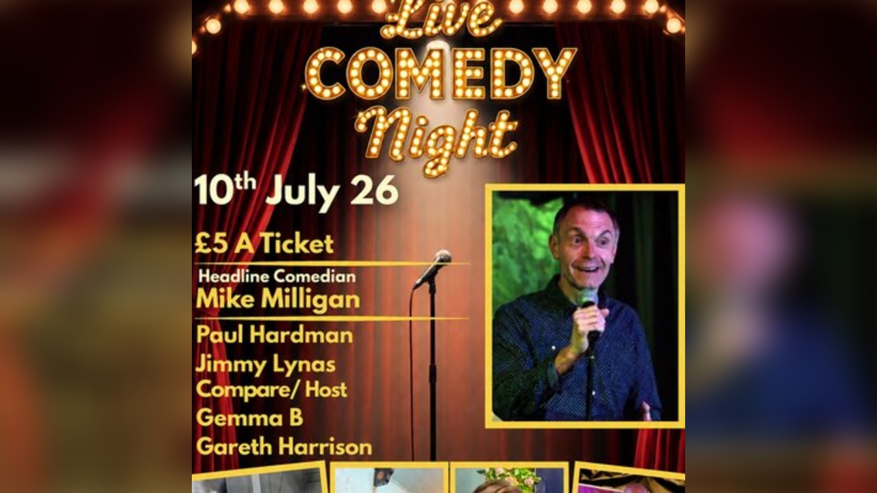 Comedy night at the Longlands club Middlesbrough TS42HF