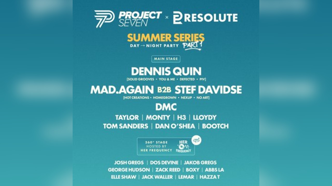 Project Seven & Resolute | Summer Series w/ Dennis Quin + more