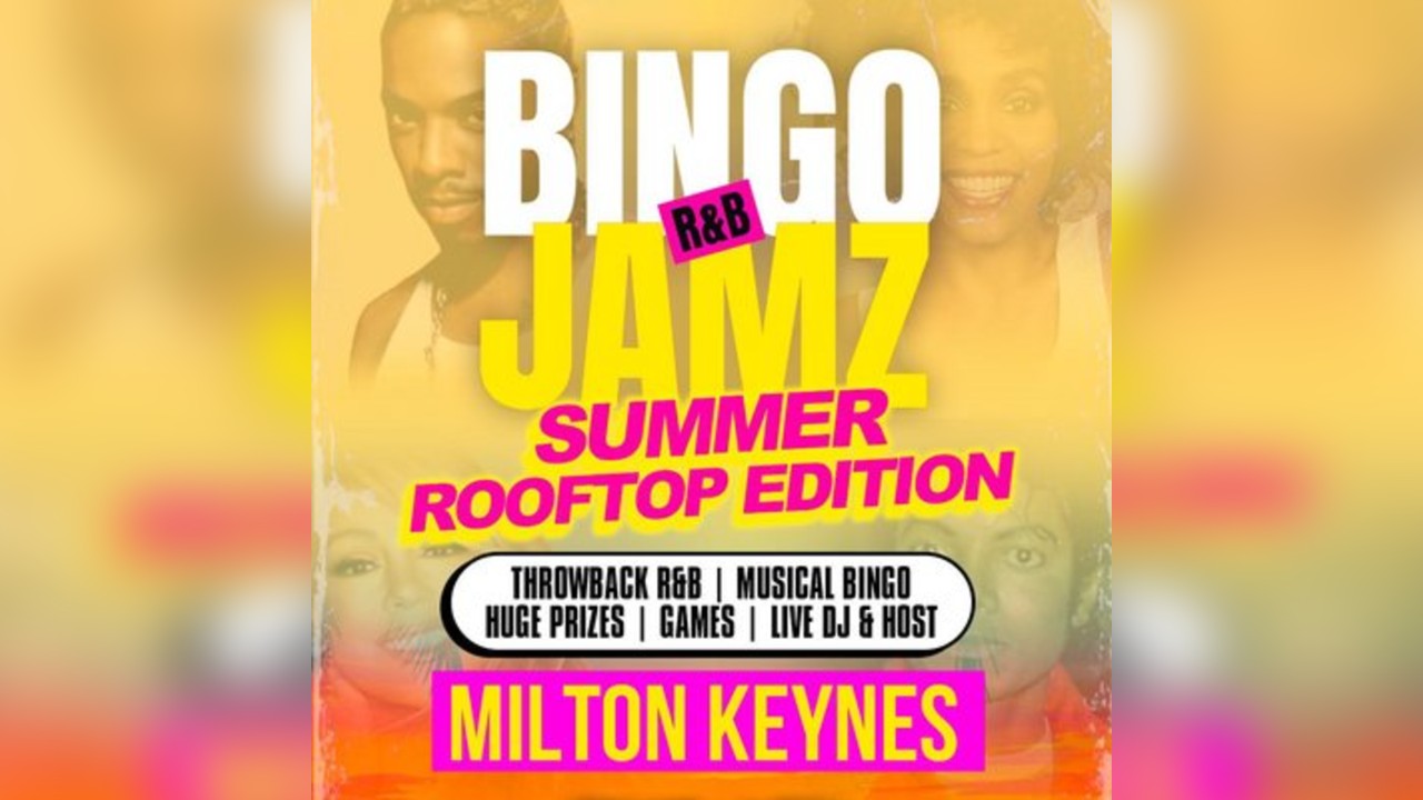Bingo Jamz Rooftop Milton Keynes | Summer Rooftop Edition 2026