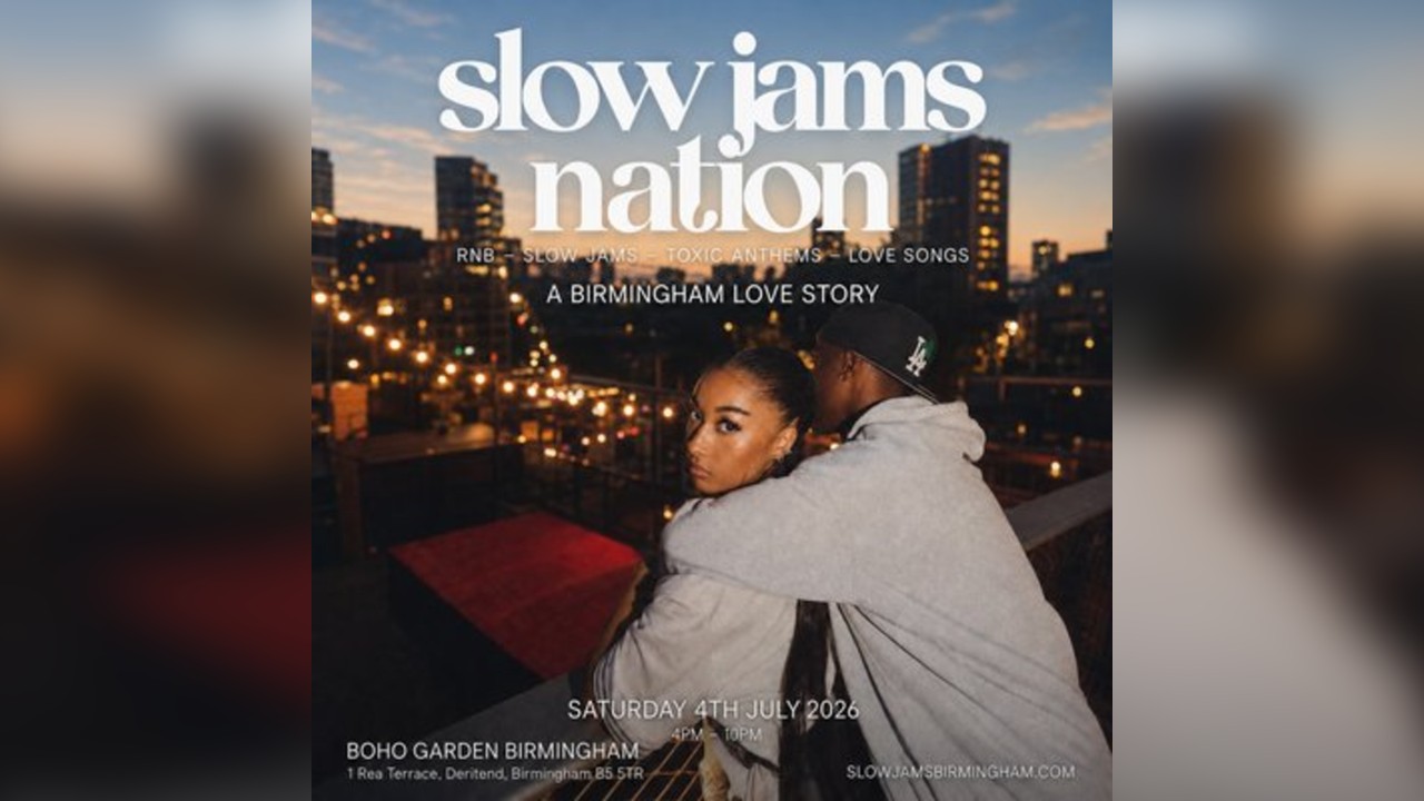 SLOW JAMS NATION - Birmingham's Slow Jams & RnB Day Party
