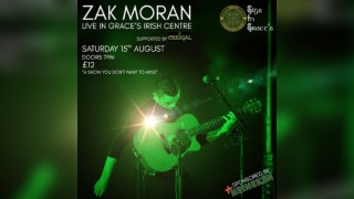 Zak Moran - Live At Grace's Irish Centre