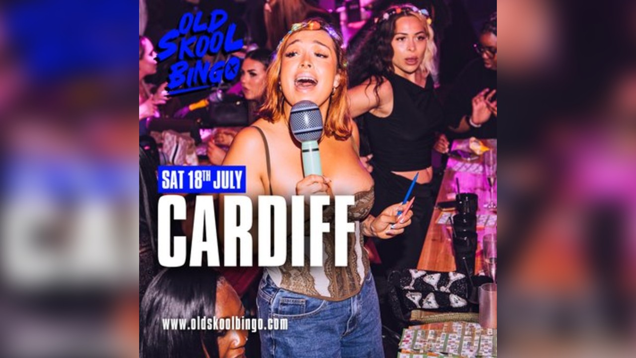 Old Skool Bingo Sat 18th July Cardiff