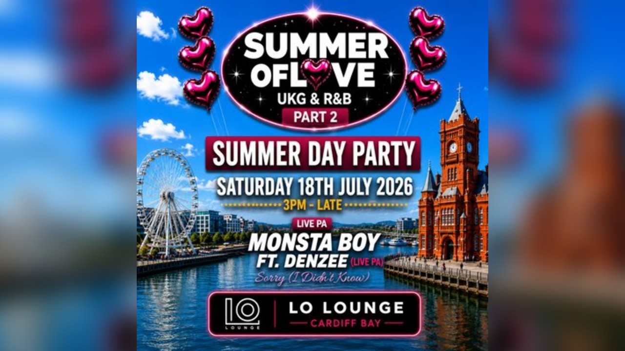 Summer Of Love UKG & R&B Summer Outdoor Day Party Cardiff