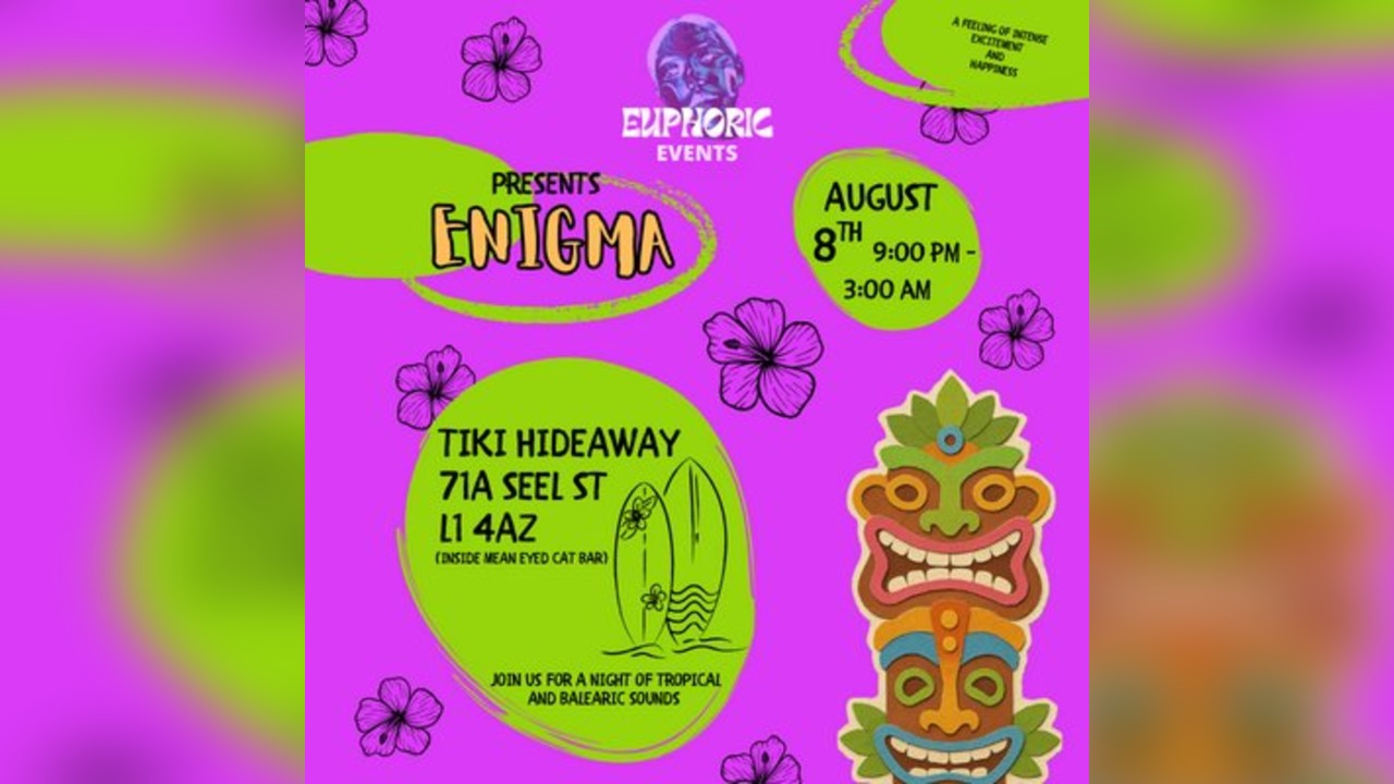 Euphoric Events Presents: Enigma - A Hawaiian House Party
