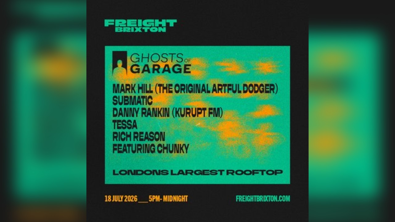 Ghost of Garage Rooftop Party W/ Mark Hill, Submatic + Many More