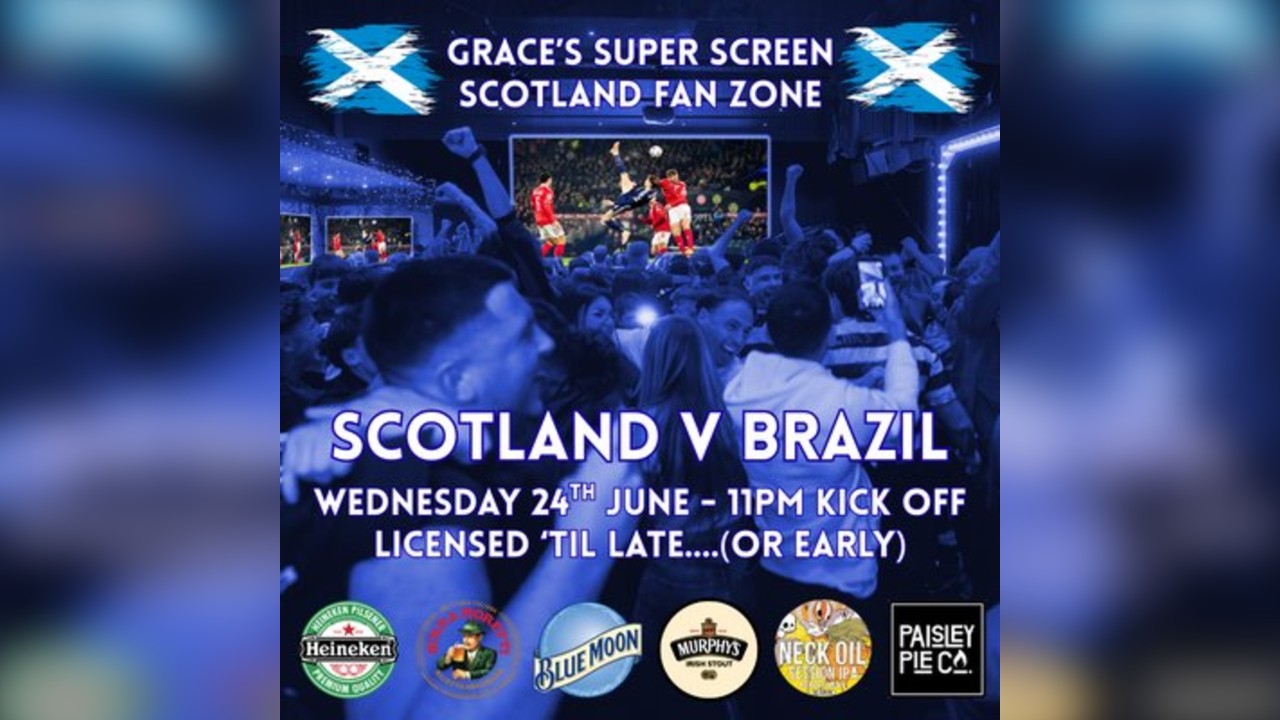 Scotland v Brazil - *SUPER SCREEN*
