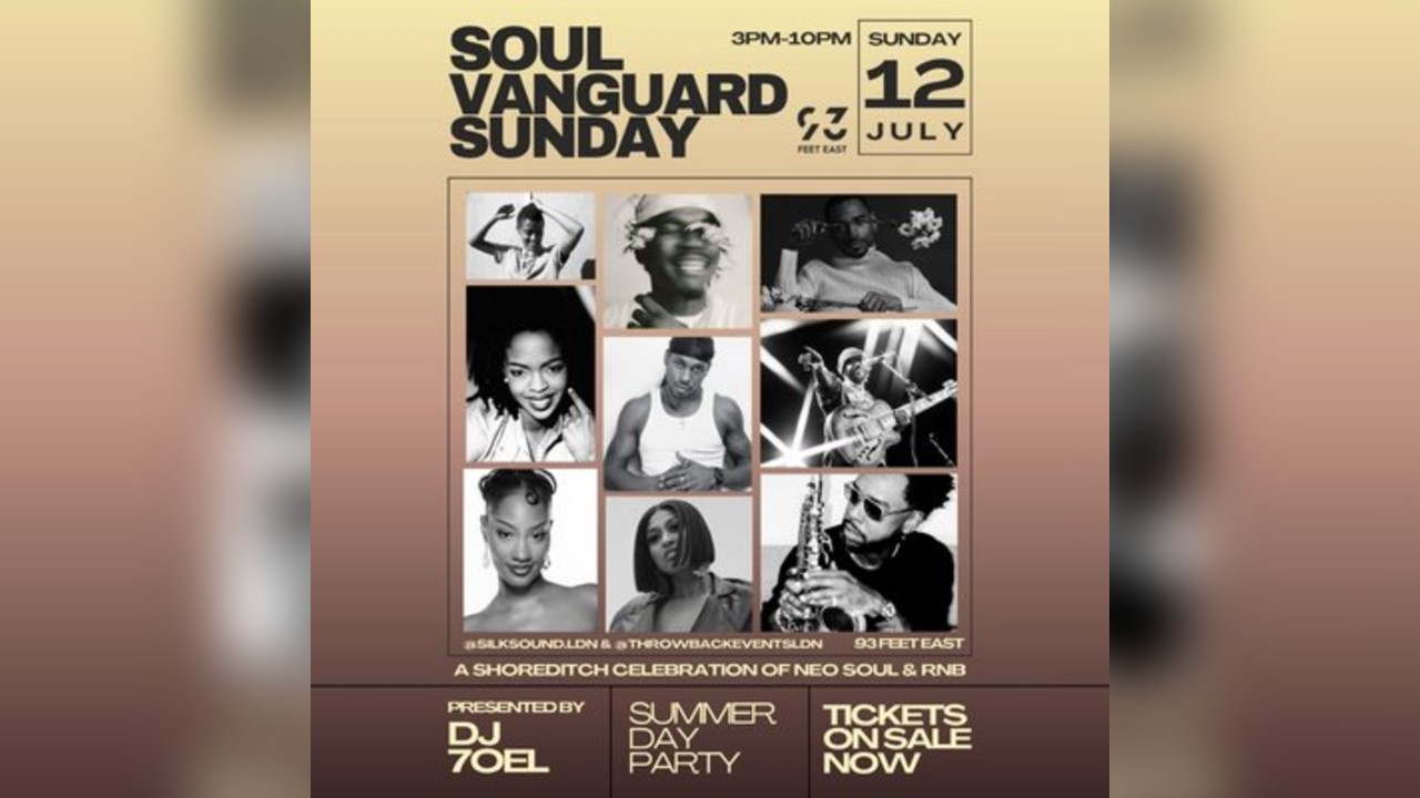 SOUL VANGUARD SUNDAY at 93 Feet East