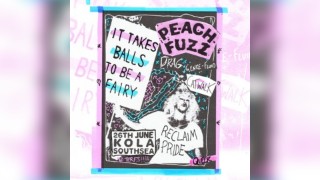 Peach Fuzz Does Pride