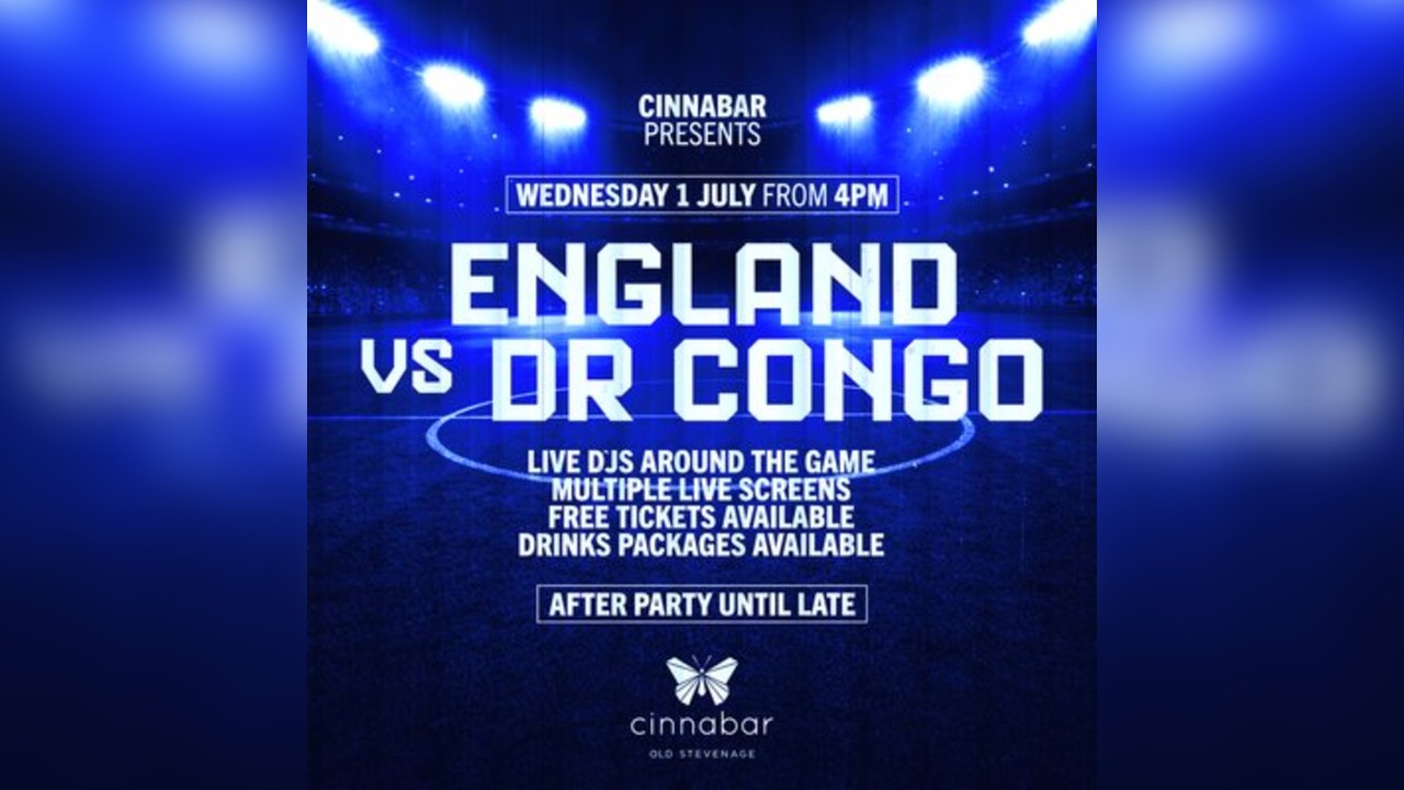 Cinnabar - England VS DR Congo