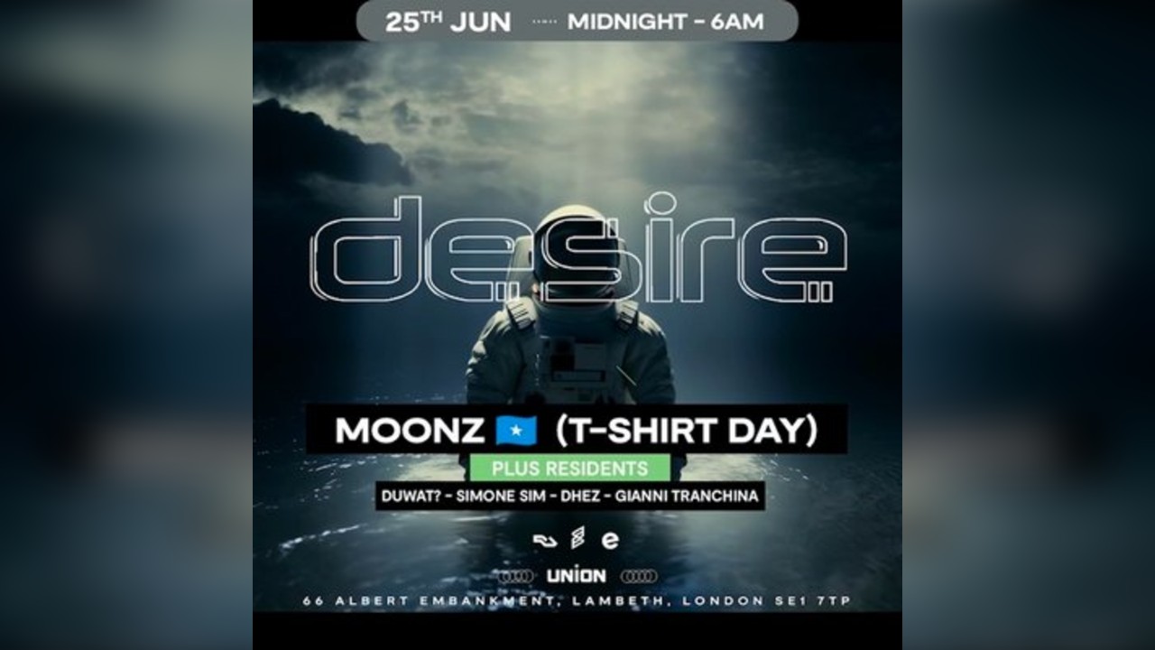DESIRE - Weekly Thursday After Party - Moonz