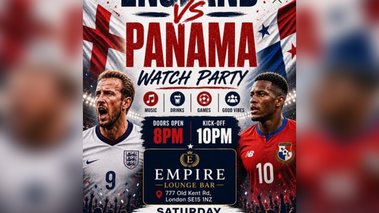 England VS Panama - Watch Party