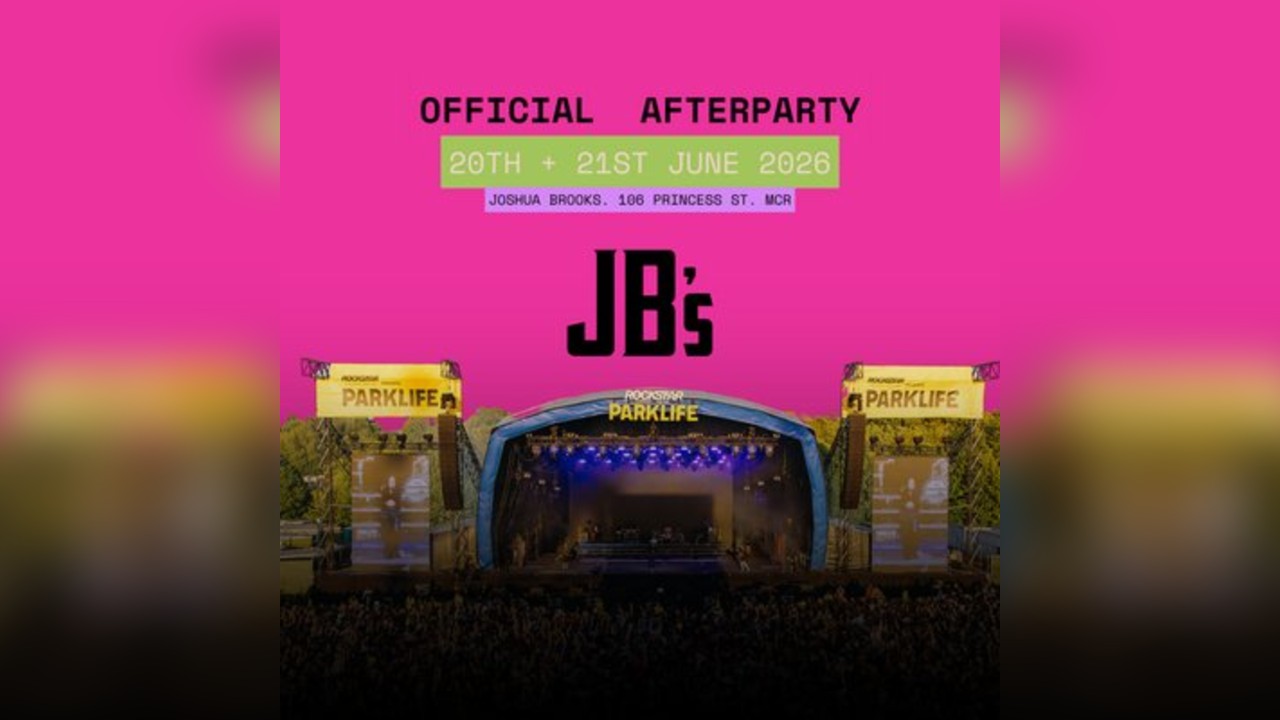 Official Parklife Afterparty: Joshua Brooks Mcr [sunday]