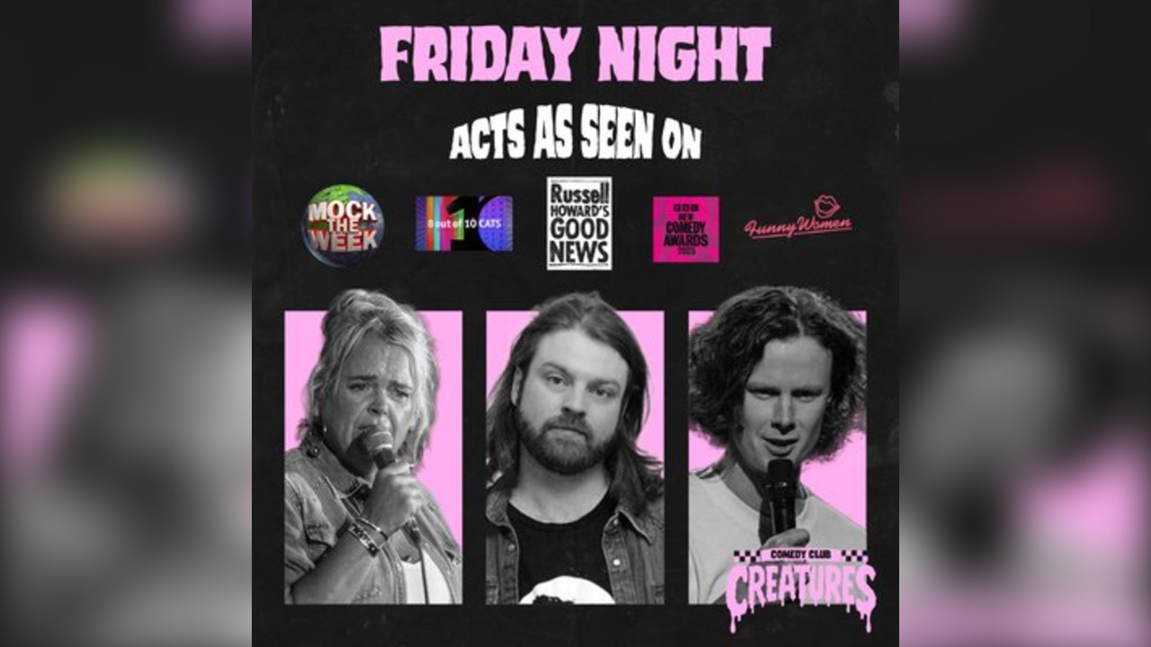 Friday Night Showcase|| Creatures Comedy Club